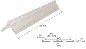 CRL Clear Acrylic Continuous Hinge