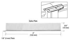 CRL Top Cap Splice Plate