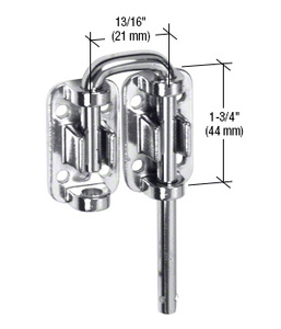 CRL Stainless Steel 13/16" Sliding Door Loop Lock