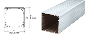 CRL Mill Standard 4" X 4" Square 241" Long Post