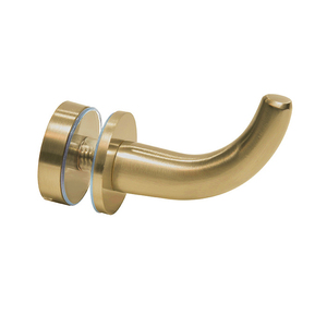 CRL Satin Brass Designer Robe Hook