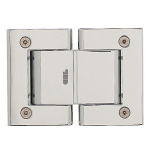 CRL Chrome Vernon 180 Degree Glass-to-Glass Hinge