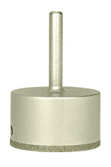 CRL 2-1/8" Standard Plated Diamond Drill