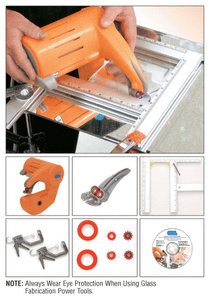 CRL Diamond Notch and Saw Kit - 110V 60Hz