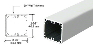 CRL Mill 200, 300, 350, and 400 Series 42" Fascia Mount Post Only