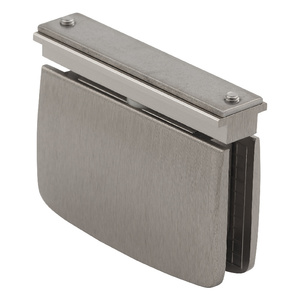 Brushed Nickel Non-Adjustable Header Mount (Compatible with our Elite-Header) Calypso Series Hinge