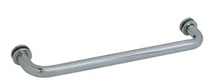 CRL Brushed Nickel 12" BM Series Tubular Single-Sided Towel Bar