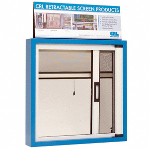 CRL Combo Window/Door Screen Demo Display