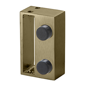 CRL Brushed Bronze Replacement Stopper for Cambridge Sliding Shower Door System