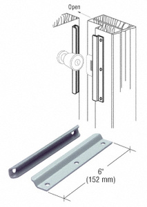 CRL 6" Gray Latch Guard