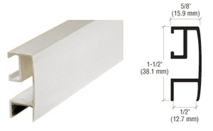 CRL Brite Anodized Rectangular Mirror Frame Extrusion