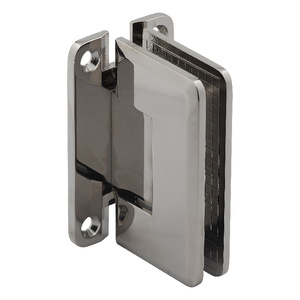 Polished Nickel Wall Mount with "H" Back Plate Majestic Series Hinge