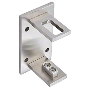 CRL 316 Brushed Stainless P9 Post Fascia Mount Bracket