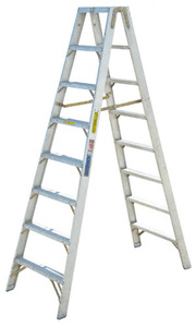 CRL 8' Heavy-Duty Aluminum Ladder