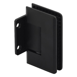 Oil Rubbed Bronze Adjustable Coronado Glass To Wall Hinge With Short Back Plate
