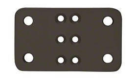 Matte Bronze Trim-Line 3" x 5" Base Plate