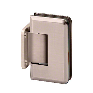 Brushed Pewter Wall Mount with Short Back Plate Premier Series Hinge