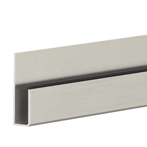 Brushed Nickel 95" High Profile "J" Molding