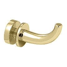 CRL Unlacquered Brass Designer Robe Hook