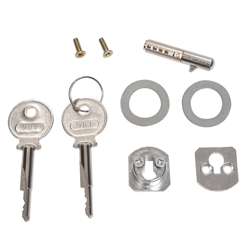 CRL Chrome Keyed Lock Set For KD Kit | CRL