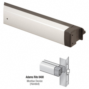 CRL Adams Rite® Satin Stainless 3080 Series Outside Lever Entry Trim