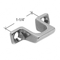 CRL Transom Latch Keeper with 1-1/4" Holes