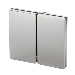 CRL 316 Polished Stainless 180 Degree Glass-to-Glass Hinge