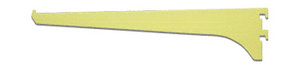 CRL Brite Gold Anodized 10" Aluminum Bracket