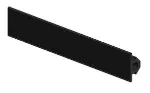 Fallbrook XL Black Glazing Gasket for 1-1/8" Glass 164' Roll