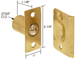 CRL Closet and Utility Door Bullet Catch