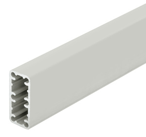 CRL Clear Anodized Trimline 2-3/8" x 1-1/8" Aluminum Post