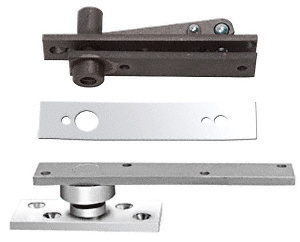 Rixson® Polished Chrome Center-Hung Pivot Set