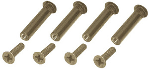 CRL Bronze Sex Bolt Mounting Screws