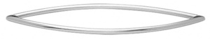 CRL Polished Chrome 24" Crescent Style Back-to-Back Towel Bars