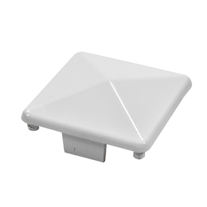 CRL Sky White 1100 Series Post Top Cap for Posts
