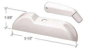 CRL White Truth® EntryGard® Plastic Cover with Folding Handle
