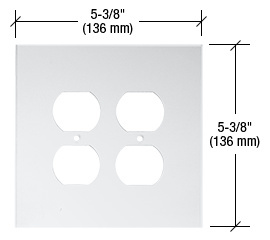 CRL Clear Double Duplex Acrylic Mirror Plate