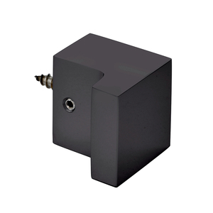 CRL Oil Rubbed Bronze Square Wall Mount Robe Hook