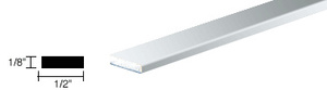 CRL Brite Anodized 1/2" Aluminum Flat Bar Extrusion