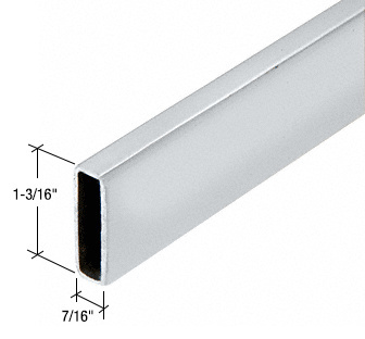 CRL Polished Stainless Serenity Series Sliding Door 78-3/4" Header Support Bar Only