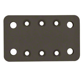 Matte Bronze 3" x 5" Square Base Plate