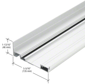 CRL-U.S. Aluminum White KYNAR® Paint Subsill, Thermally Broken, 24'-2"