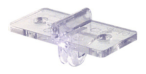 CRL Clear Acrylic Back Rest with Divider - 100/Pk