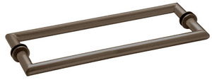 CRL Oil Rubbed Bronze 24" MT Series Back-to-Back Towel Bar