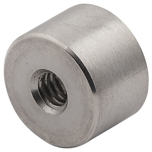 Brushed Stainless Steel 3/4" x 1/2" Standoff Base