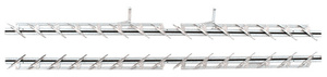 CRL 54" Jalousie Strip Hardware - 15 Blades