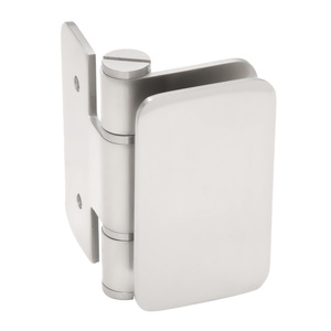 CRL Brushed Stainless Zurich 03 Series Wall Mount Inswing Hinge