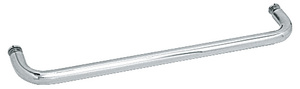 CRL Polished Chrome 30" BM Series Single-Sided Towel Bar Without Metal Washers