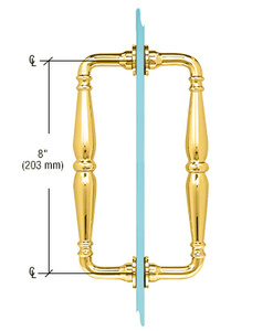 CRL Unlacquered Brass Cologne 337 Series Adjustable Wall Mount 'H