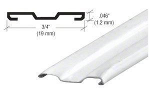 CRL White Ribbed Aluminum Grid